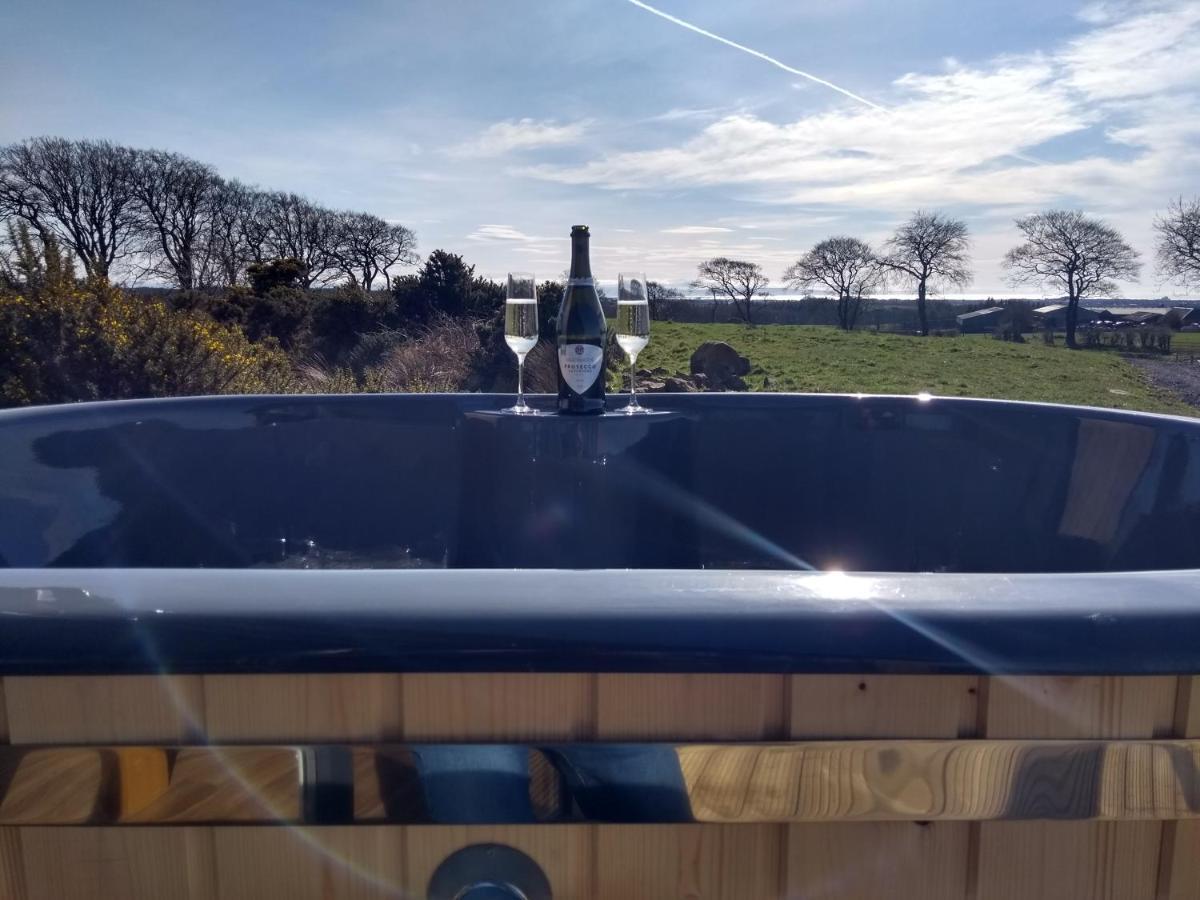 Cleeves Cabins Arran Luxury Lodge With Hot Tub Dalry (North Ayrshire) Exterior foto