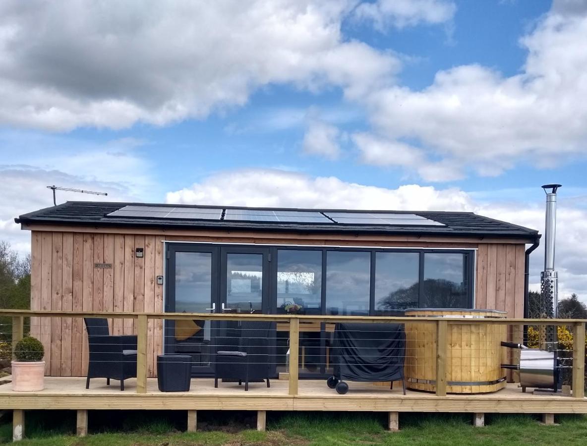 Cleeves Cabins Arran Luxury Lodge With Hot Tub Dalry (North Ayrshire) Exterior foto