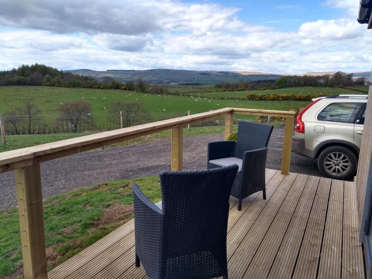 Cleeves Cabins Arran Luxury Lodge With Hot Tub Dalry (North Ayrshire) Exterior foto