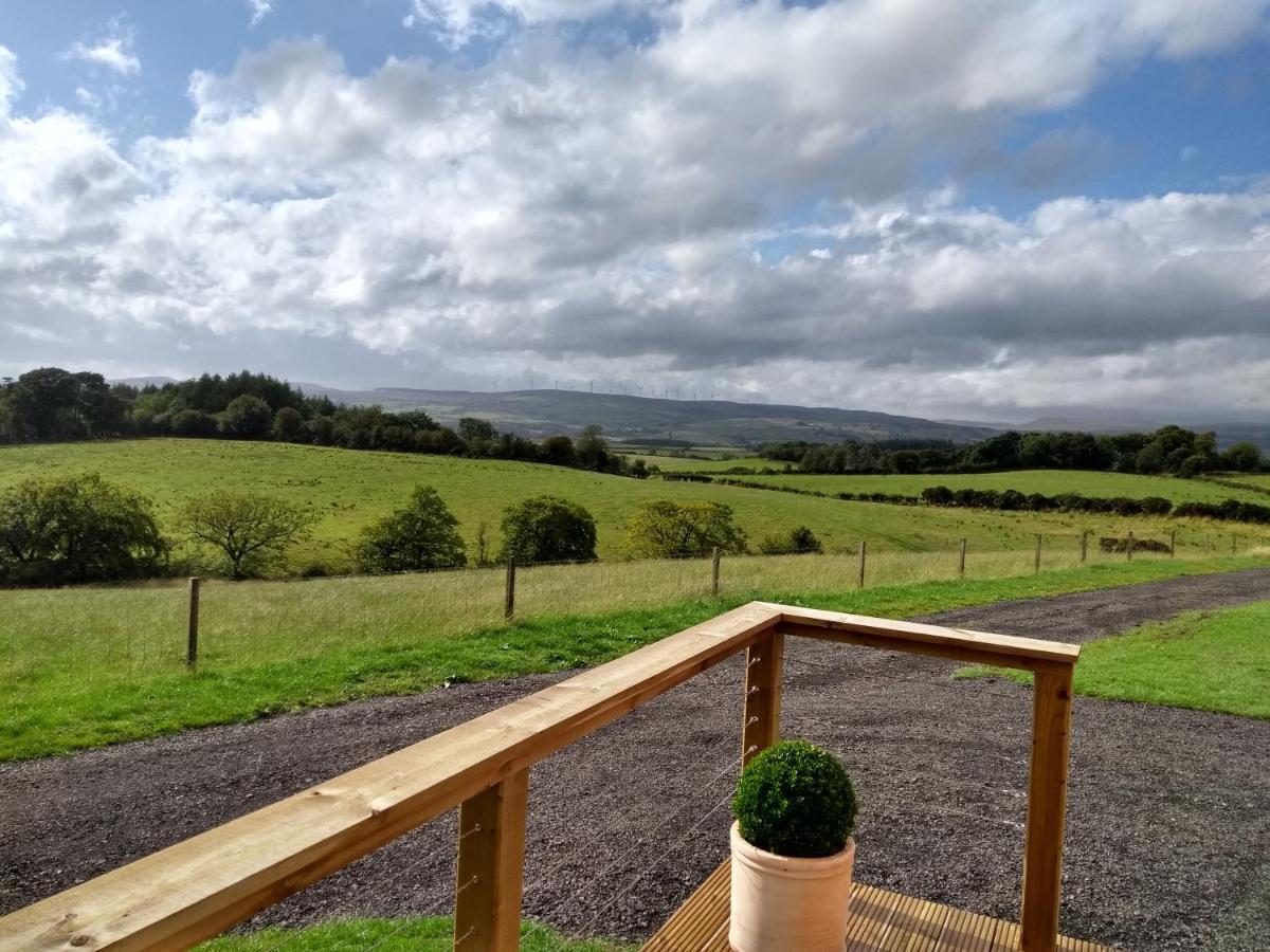 Cleeves Cabins Arran Luxury Lodge With Hot Tub Dalry (North Ayrshire) Exterior foto