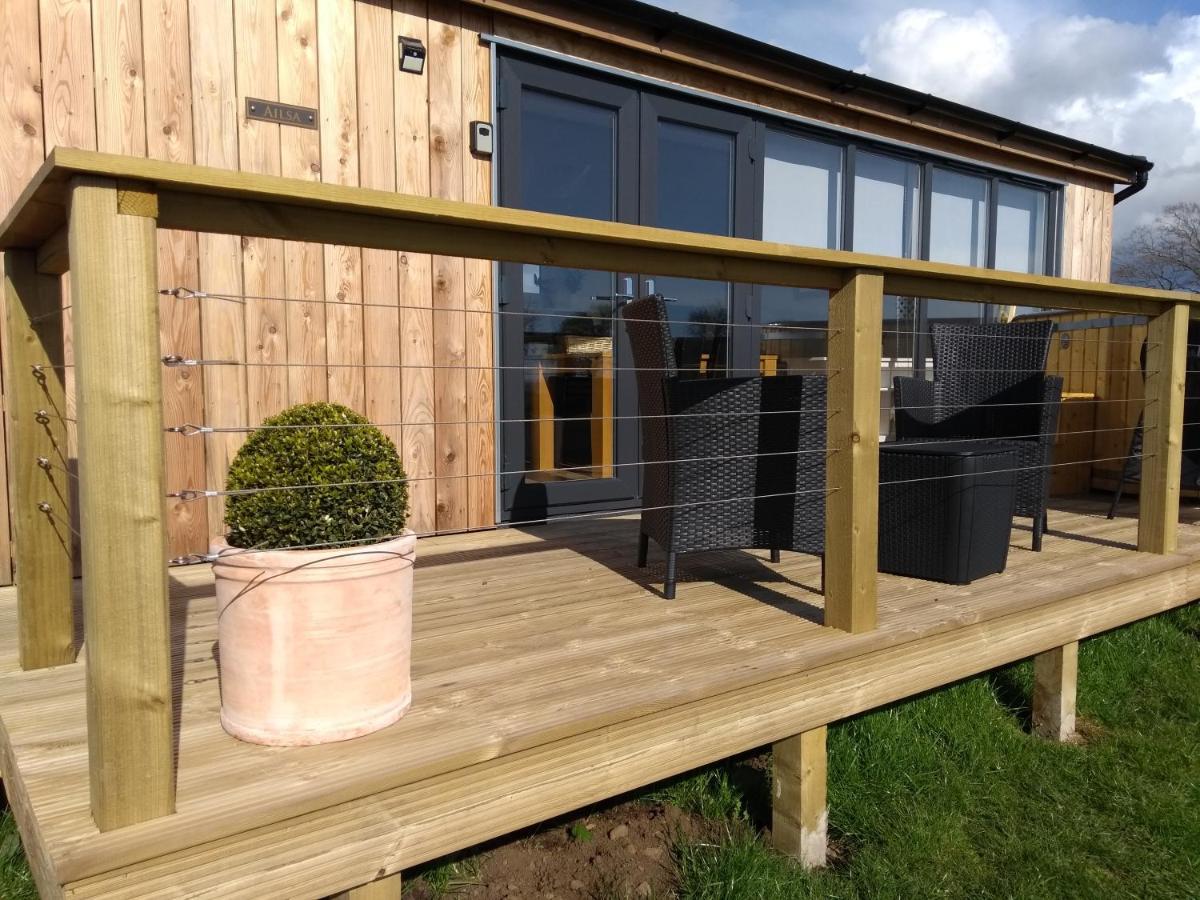 Cleeves Cabins Arran Luxury Lodge With Hot Tub Dalry (North Ayrshire) Exterior foto